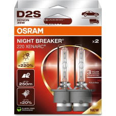 Osram Żarówka (Zestaw 2szt.) D2S 85V 35W P32D-2 XENARC NIGHT BREAKER 220, biała 4500K
