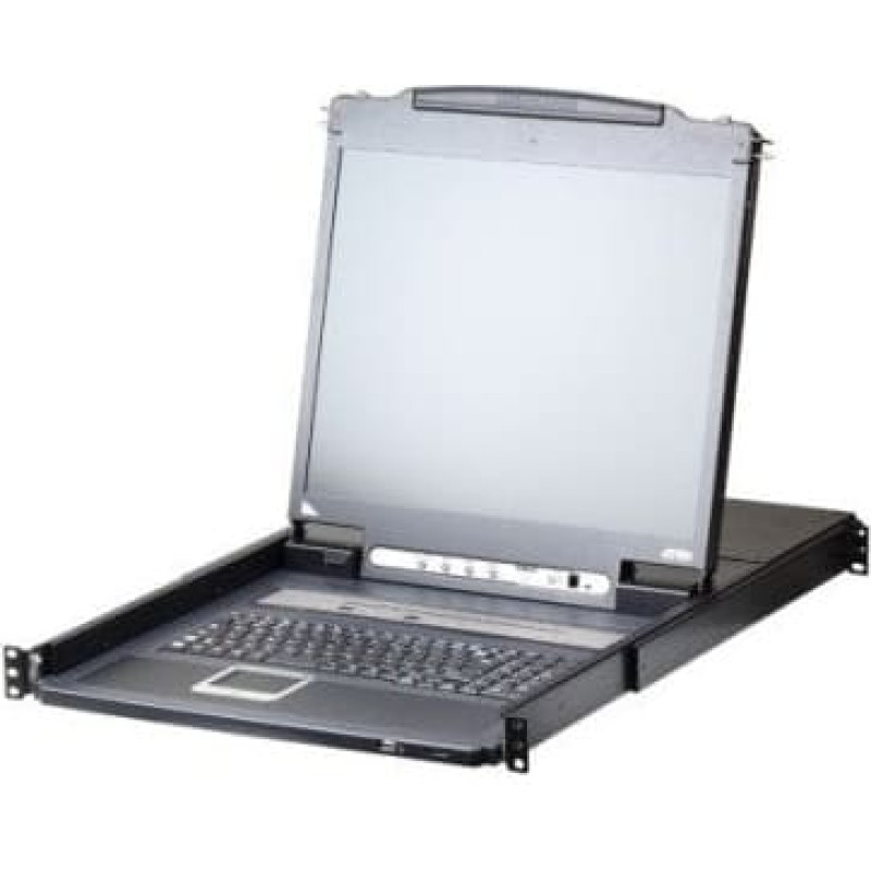 Aten CL5708iM Przełącznik KVM LCD przez IP, USB-PS/2, VGA, 8 portów, układ CH