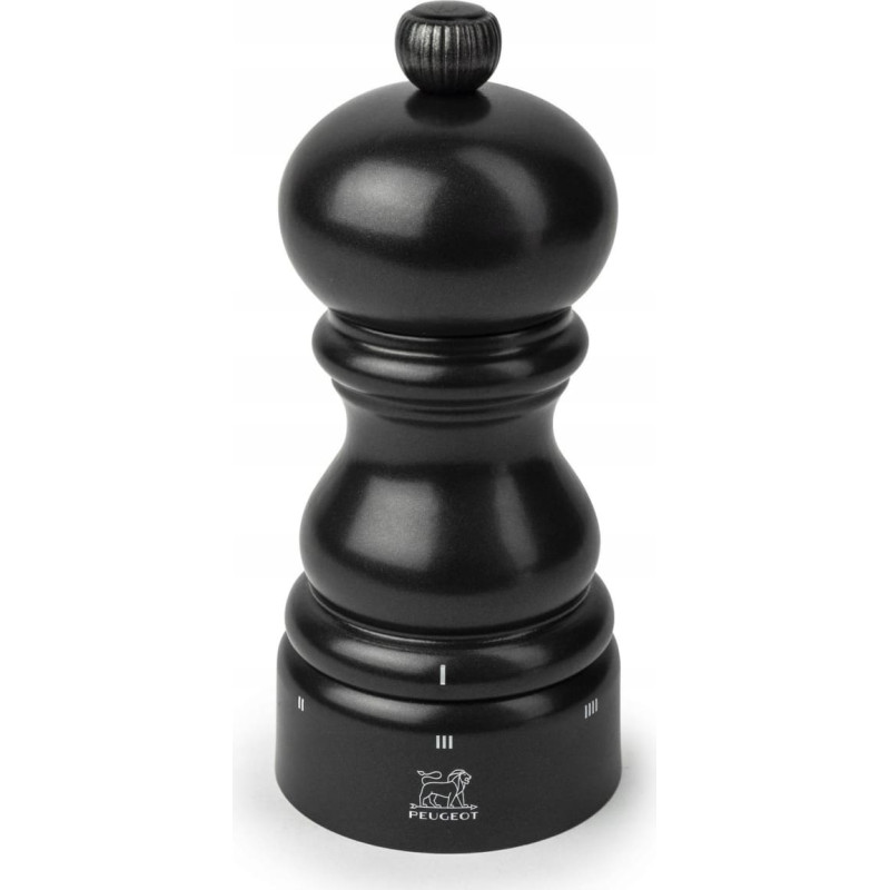 Peugeot PARIS Młynek do pieprzu 12 cm satynowa czerń, u-se