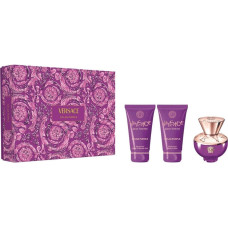 Versace Dylan Purple Pour Femme Zestaw woda perfumowana spray 50ml + żel pod prysznic 50ml + balsam do ciała 50ml