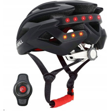 Livall Kask szosowy Bluetooth 55-61cm LED/SOS/Intercom czarny