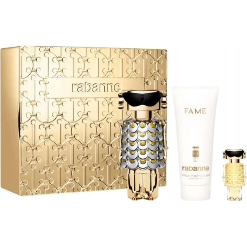 Noname SET PACO RABANNE Fame EDP spray 80ml + BODY LOTION 100ml + MINIATURA EDP spray 4ml