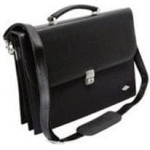Wedo Ladies Flap-Over Briefcase Torba damska Czarny