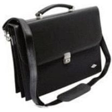 Wedo Ladies Flap-Over Briefcase Torba damska Czarny
