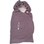 Swaddleme Lodger Wrapper Folklore Fleece 2 in 1 Mauve WPF 330