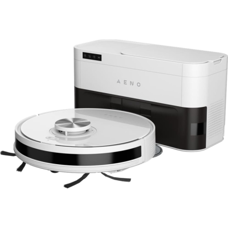 Aeno Robot Cleaner w/Dust Collector  white  2in1 and dust tank  4000pa  3200mAh battery