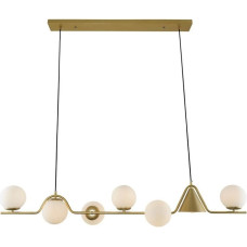 Domoletti PENDANT LIGHT RAILE H1.2M 7XG9 GOLD