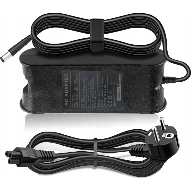 Lextool Zasilacz do laptopa Dell 90W 19,5V 4,62A 7,4x5,0mm