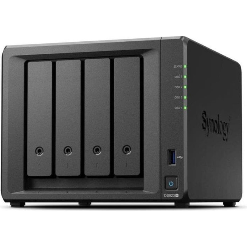 Synology DS925+ /12T | 4-zatokowy serwer NAS w zestawie z dyskami o łącznej pojemności 12TB, Tower