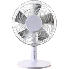 Emerio Tisch-Ventilator,30cm,3 Geschw.,5 Blätter, weiß