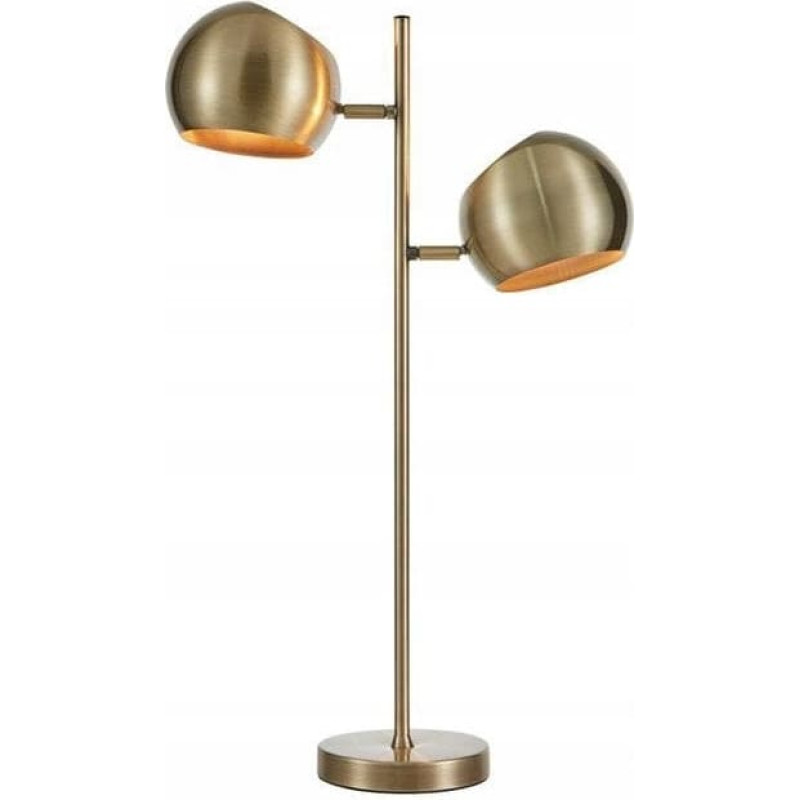 Markslojd Edgar 108692 lampa stołowa lampka 2x40W E14 złota