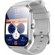 Hoco smartwatch z funkcją rozmowy AMOLED Y28 srebrny