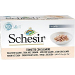 Whiskas SCHESIR M-Pack Tuńczykiem z łososiem 6x50g