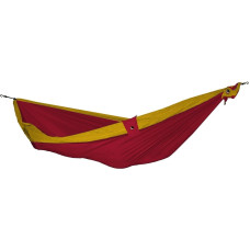 Ticket To The Moon Hamak dwuosobowy Original Hammock Burgundy/Dark Yellow 320x200cm (TMO3437)