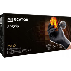 Mercator Rękawice Nitrylowe 50 szt. Gogrip Black (L 8-9)