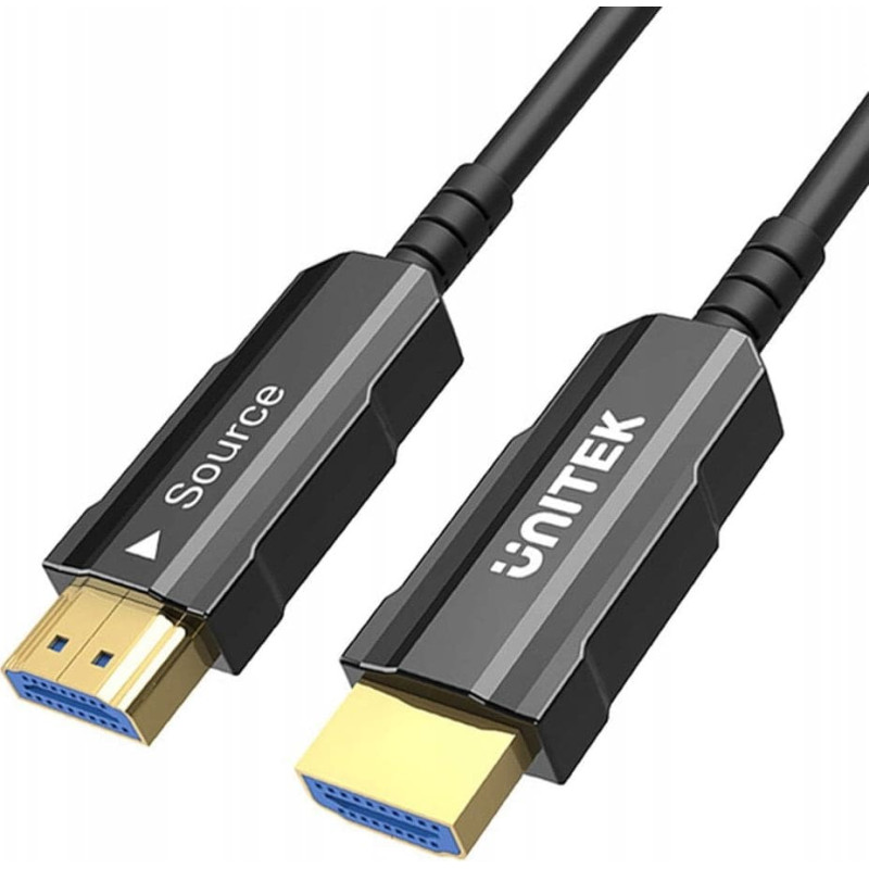 Unitek Kabel optyczny HDMI 2.0 AOC 4K 60Hz 7 m