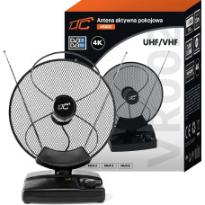 LTC ANTENA AKTYWNA POKOJOWA TV TELEWIZJI NAZIEMNEJ FHD 4K LTE DVB-T2 MUX8