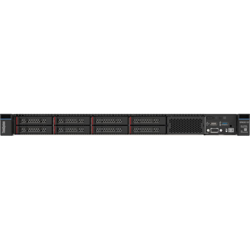 Lenovo SR630 V3 Xeon Silver 4514Y 16C 2.0GHz,32GB,8 SAS/SATA,9350-8i 2GB,1x1100W,XCC2 Platinum