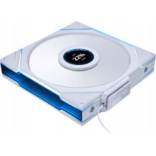 Lian Li UNI FAN TL LCD Wireless Lüfter, ARGB, PWM - Reverse Blade, 140mm, weiß