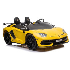 Lean Cars Auto na akumulator Lamborghini Aventador  SX2028 Żółty