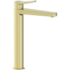 KFA 4522-712-31 / KFA / MALAGA /  BATERIA UMYWALKOWA NABLATOWA ZE SPUSTEM CLICK CLACK, PVD BRUSHED LIGHT GOLD /