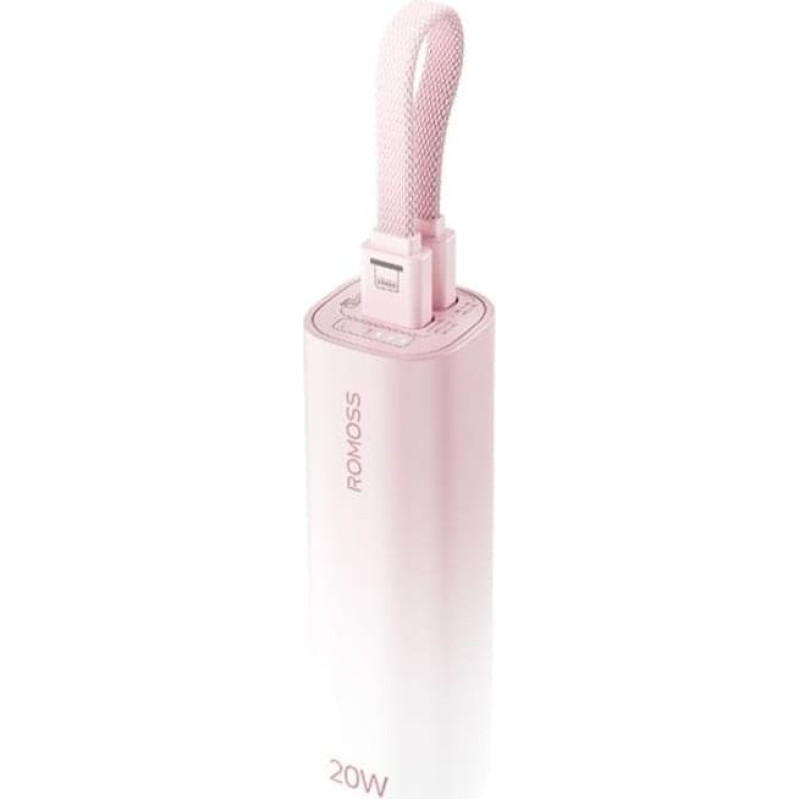 Romoss Mini Powerbank Romoss PSC05C 5000mAh 10,5W (różowy)
