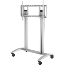Peerless-Av PEERLESS SR598W fahrbarer Rollwagen 139,7cm 55Zoll bis 248,9cm 98Zoll 136Kg Farbe Weiss