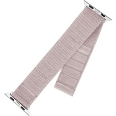 Fixed | Sporty Strap for Apple Watch 42/44/45mm | 160-210 mm | Rose gold | Nylon