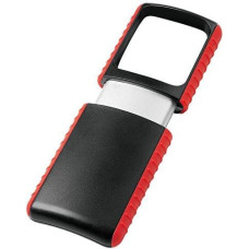 Wedo Outdoor-Rechtecklupe mit LED-Licht, inkl. Batterien