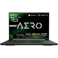 Gigabyte Laptop Gigabyte AERO X16 Ryzen AI 9 HX 370 / 32 GB / 1 TB / W11 / RTX 5070 / 165 Hz (2WHA3EEC64AH)