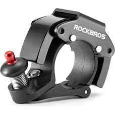 Rockbros Dzwonek rowerowy w kształcie litery C - czarny Dzwonek rowerowy w kształcie litery C - czarny