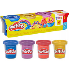 Hasbro Play-Doh 4 Pack Specialty 340 g - Shimmery Metalli