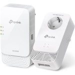 Tp-Link PGW2440 KIT EasyMesh WiFi6 průchozí powerline set (G.hn2400,AX1800,2,4GHz/5GHz,3xGbE)