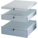 Schroff Szuflada SCHROFF 19, 2 HU, panel przedni anodowany