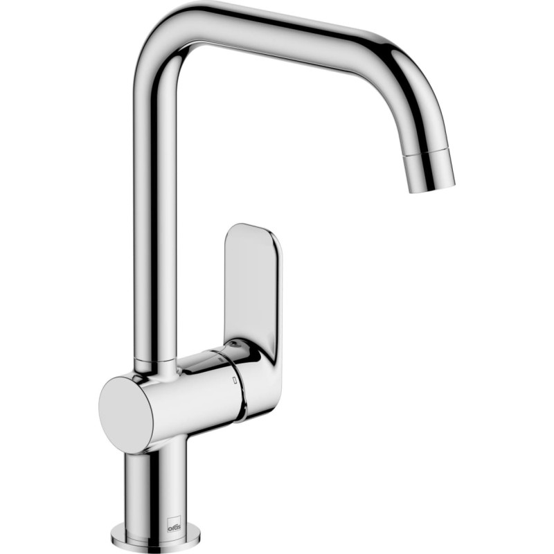 Oras Sink mixer, ORAS LINEA, high curved spout, chrome color