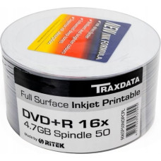 Traxdata RITEK DVD+R 4,7GB 16X PRINTABLE SP*50 906SP50NOPCPL