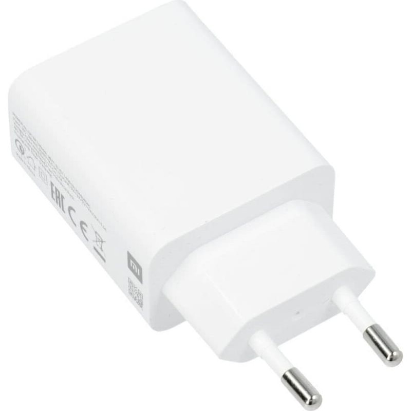 Xiaomi ŁADOWARKA SIECIOWA XIAOMI MDY-10-EF FAST CHARGER BIAŁA 2.5A