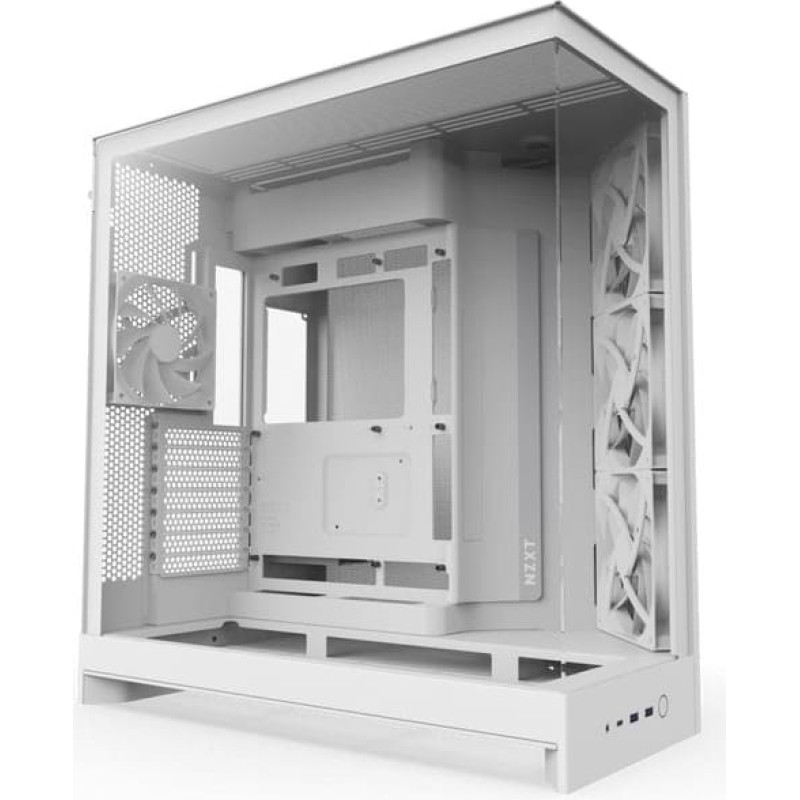 Nzxt H9 Flow (2025) All White MidiTower CM-H92FW-01 retail