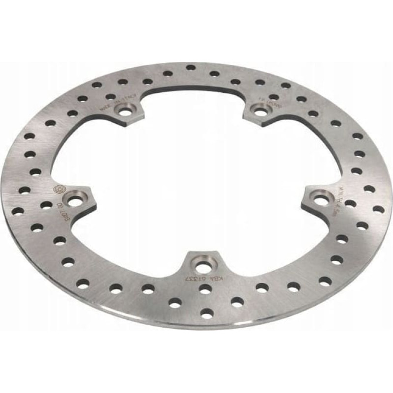 Brembo Tarcza hamulcowa przód/tył stała, 270/150x5mm 5x175mm, średnica otworów mocujących 10,5mm, odsadzenie 0 pasuje do: APRILIA RS 1000/1000 Evo/125/125 (Thunder)/200 I.E. (Light)/400IE (Light)/50/600 (Spo