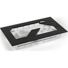 Alphacool Apex Distroplate Dark Base Pro 901, ARGB mit Apex Pumpe - schwarz