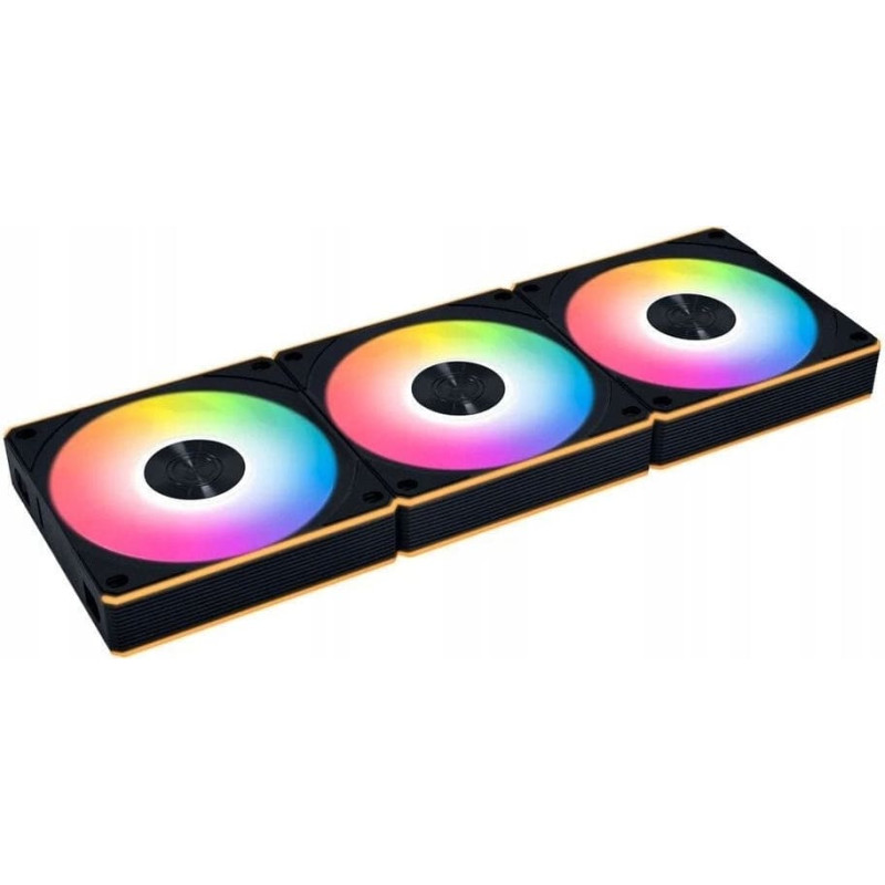 Lian Li Wentylator Lian Li UNI FAN CL Wireless ARGB PWM 120mm Black 3 sztuki i kontroler (12CL1W3B)