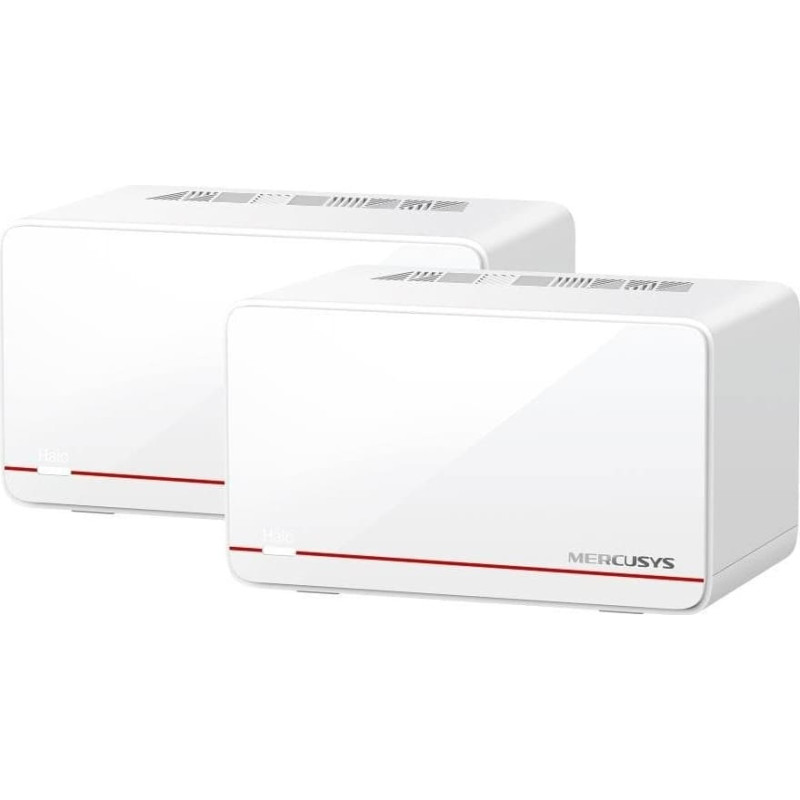 Mercusys Halo H37BE(2-pack) WiFi7 Mesh (BE6500,2,4GHz/5GHz,2x2,5GbELAN/WAN,1xGbELAN/WAN)