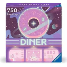 Ravensburger RAV puzzle 750 Art_Soul Diner 01000