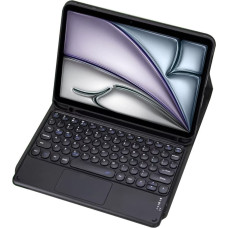 Strado Etui z klawiaturą Bluetooth touchpad do iPad Air 11 Gen6 (Czarne)