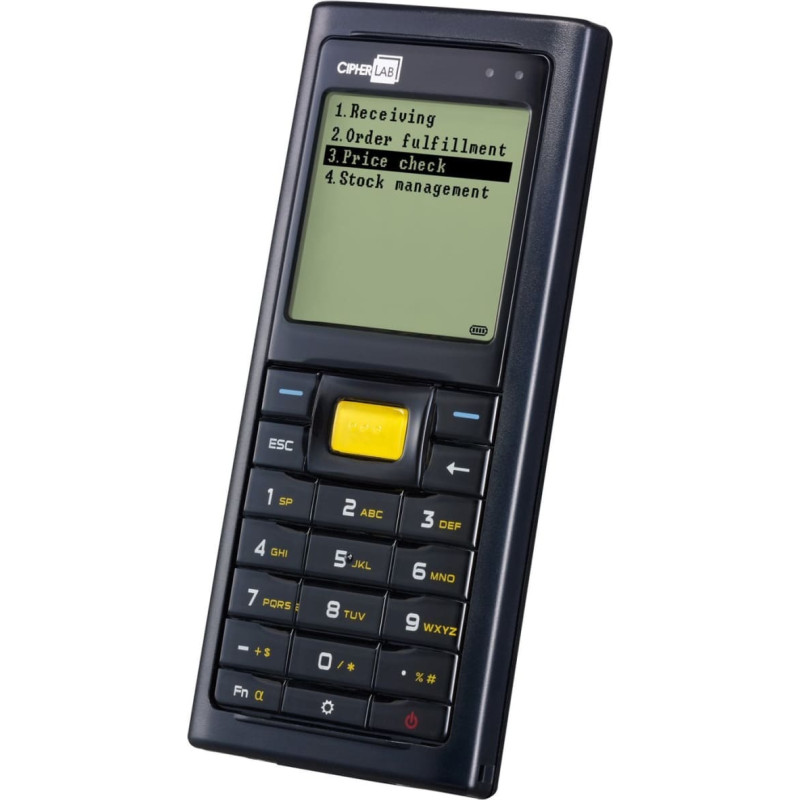 Cipherlab Terminal danych 8200 BATCH/ 4MB RAM/ 8MB FLASH / 1D Laser/ kabel USB/akumulator 1200 mAh/bez doku/zasilacz