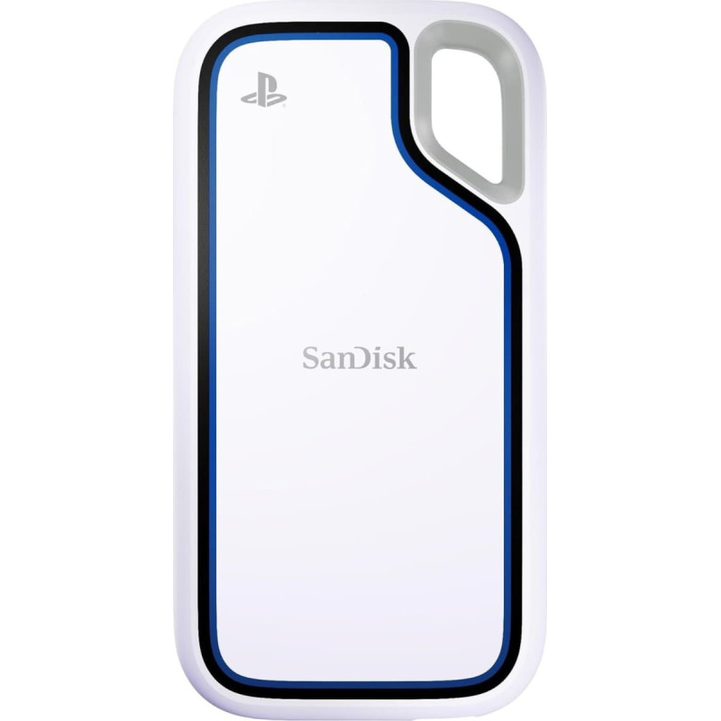 Sandisk Dysk zewnętrzny SSD SanDisk Extreme Portable for PlayStation 5 2TB Biało-niebieski (SDSSDE62P-2T00-G25)