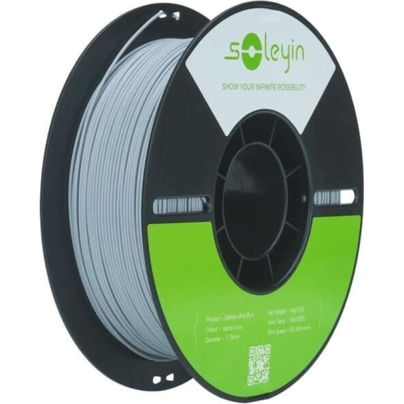 Creality Filament Soleyin PLA Matte 1kg, grey (3301010517)