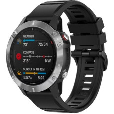 Fixed | Silicone Strap for Garmin QuickFit 26mm | Black
