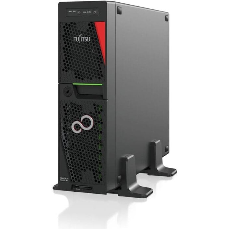 Fujitsu PRIMERGY TX1320m6 Intel Xeon 6333P RAM 1x32GB FF 4xSFF PSU 2x500W TPM iRMC eLCM