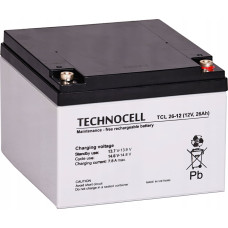 Technocell TCL26-12 TECHNOCELL Akumulator AGM 12V 26Ah